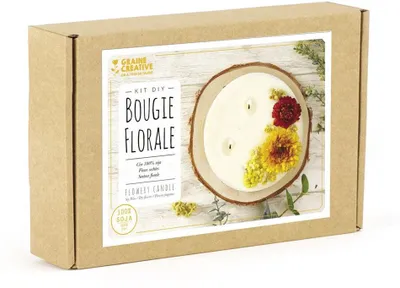 Image de DIY - Créer sa bougie florale en cire de soja