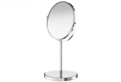 Immagine prodotto di ZELLER PRESENT Specchio cosmetico su base metallica con ingrandimento 35cm Ø15cm argento