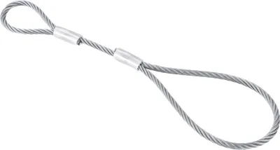 Obrázok produktu pre EFMETAL Zaisťovacie lano pre nebrzděné prívesy 250 mm 250 kg