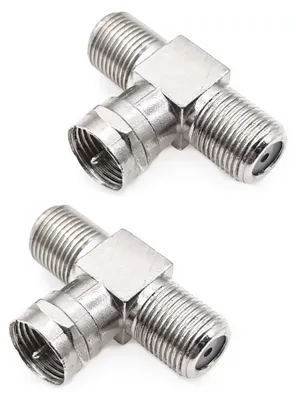 Obrázek produktu pro F-konektor, trojsměrný rozdělovač, adaptér pro koaxiální kabel