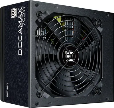 Zdjęcie produktu dla Zalman Decamax, 700 W, 200 - 240 V, 50/60 Hz, 5 A, 120 W, 648 W