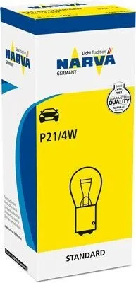 Zdjęcie produktu dla Żarówki P21/4W NARVA Żarówki samochodowe 12V 21/4W 178813000
