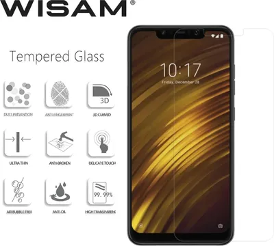 Produktbild von Xiaomi Pocophone F1 Panzerfolie Schutzfolie Schutzglas Displayschutz Schutz 9H