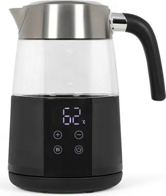 Image de Bouilloire Digitale LIVOO DOD221N, 2200 W, 1.7 L, Température Réglable 40-100°C, Inox