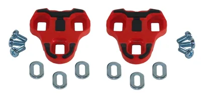 Produktbild von Fahrrad cleats für Look Keo Grip Rot 9° Pedalplatten Schuhplatten Pedal Rennrad