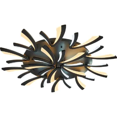 Produktbild von XW062-15Black LED Deckenleuchte mit Fernbedienung Lichtfarbe/ Helligkeit einstellbar dimmbar LED Deckenlampe