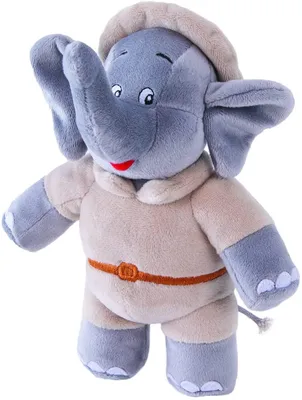 Obrázok produktu pre Benjamin Blümchen – plyšová hračka so zvukom (22 cm) Benjamin na safari