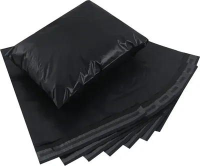 Productafbeelding van Famanu verzendzakken - Veilige verzending - 25 x 35 cm, 100 stuks - Zwart