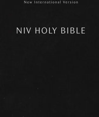 Produktbild von Niv, Holy Bible, Compact, Paperback, Black, Comfort Print