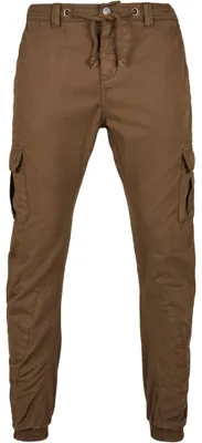 Productafbeelding van Urban Classics heren joggingbroek, model Chalouse, donkerbruin, maat L