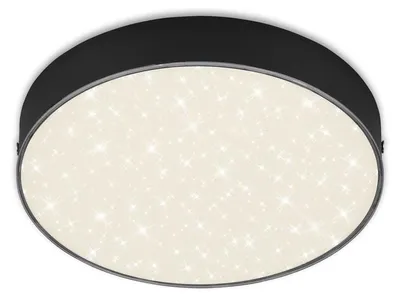 Immagine prodotto di Plafoniera LED 21,2 cm rotonda IP20 cielo stellato 16W 4000K nero