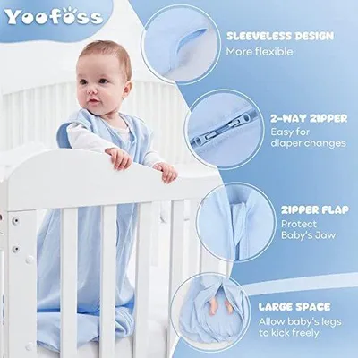 Image de Gigoteuse 100 % coton pour bébés et jeunes enfants