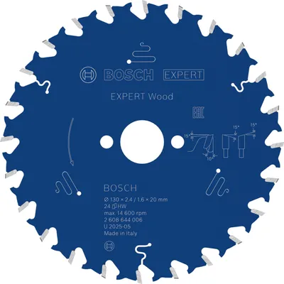 Immagine prodotto di Esperto per lama circolare per legno H 130 x 20 - 24