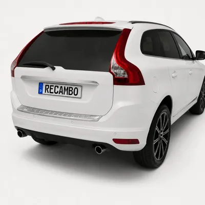 Produktbild von Ladekantenschutz Edelstahl für VOLVO XC60 | 2013-2017 FACELIFT | mit Abkantung