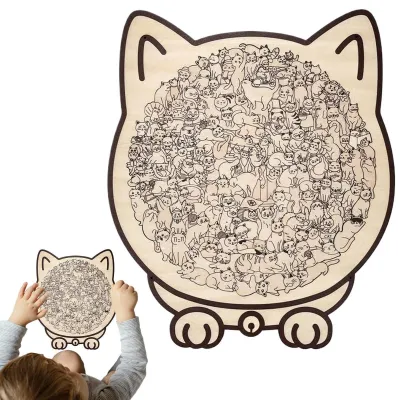 Produktbild von Holzpuzzle mit 135 Teilen für Kinder