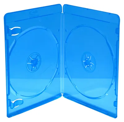 Image de MediaRange BD-Leerhülle für 2 Discs 7mm blau