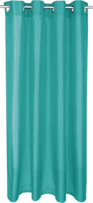 Produktbild von Gardine Alessia blickdicht mit Ösen ( 4cm ), Maße: 140x175cm, Farbe: Türkis
