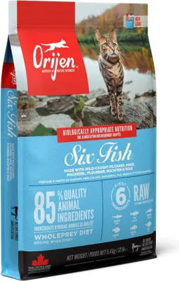 Obrázok produktu pre Orijen Six Fish, Dospelý, Ryba, 5,4 kg