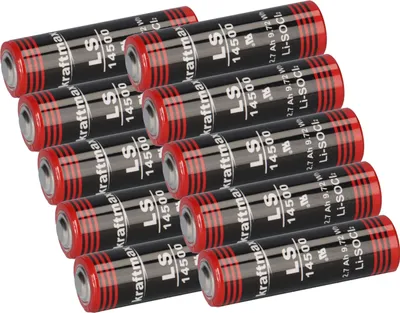 Immagine prodotto di 10x Kraftmax Batteria al litio 3,6V LS14500 ER14505 AA - Cella