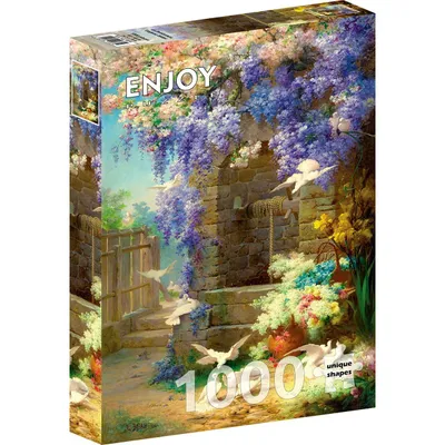 Immagine prodotto di Puzzle 1000 pezzi Enjoy – Eugène Bidau – Le Printemps