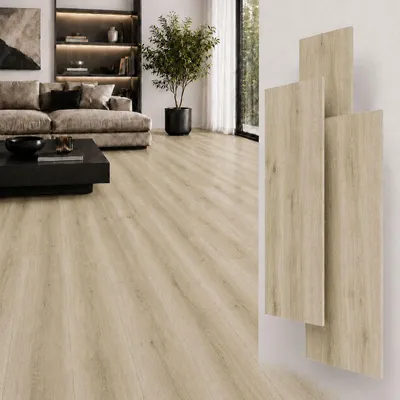 Zdjęcie produktu dla Berti Graf Panele winylowe SPC 5 mm na klik z podkładem IXPE, wodoodporne, 122 x 18,4 cm, dekor drewna