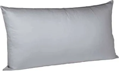 Produktbild von fleuresse Mako Satin Kissenbezug Colours Uni 40x60 cm Grau