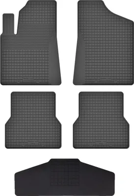 Produktbild von Gummi Fußmatten Set Für: Opel Corsa F (2019-) Gummimatten Schwarz