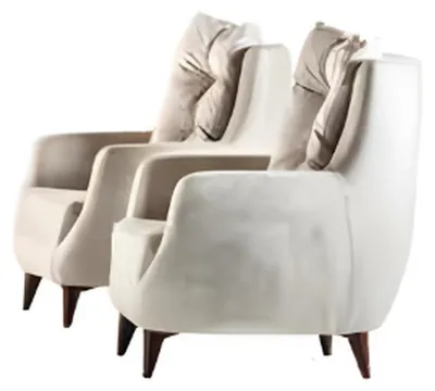 Produktbild von Designer Loungesessel Empfangssessel Konferenzsessel Hotelsessel Sessel Lobby