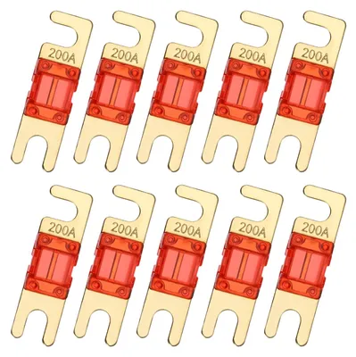 Mini ANL-Sicherungen 200 A 125 V, 10 Stück