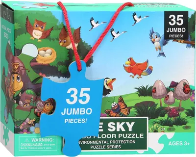 Image de Vloerpuzzel Buitenleven, 35st.