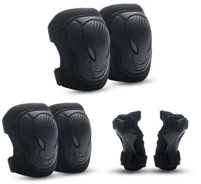 Productafbeelding van 6-in-1 Beschermset voor Kinderen met Knie- en Elleboogbeschermers