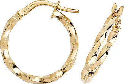 Produktbild von 9 Karat (375) Gold Damen - Creolen / Ohrringe - 15mm; WJS16378