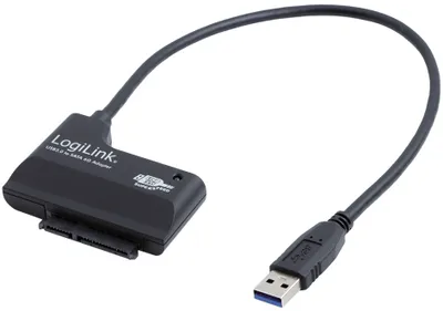 Zdjęcie produktu dla LogiLink USB 3.0 > SATA III, Czarny