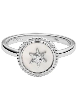 Produktbild von Fossil JFS00503040504 Damen Ring Sterling-Silber 925 Silber 52 (16.6)