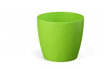 Image de Cache pot MAGNOLIA plastique brillant d36x32cm
