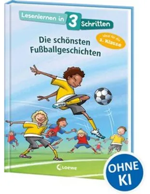 Immagine prodotto di Lesenlernen in 3 Schritten - Die schönsten Fußballgeschichten