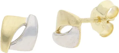 Produktbild von JuwelmaLux Ohrstecker 333 Bicolor Gold- und Weißgold JL20-06-0788