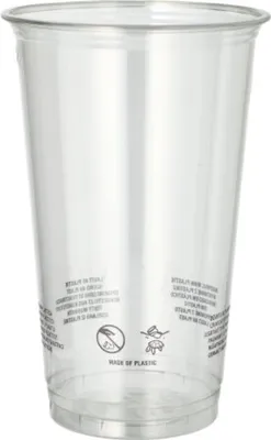Produktbild von 50 Trinkbecher R-PET 0,5 l Ø 9,5 cm · 14,7 cm glasklar