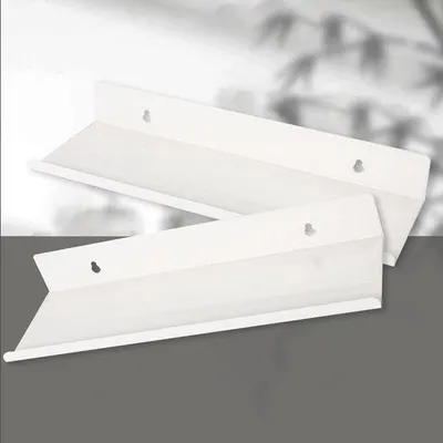 Produktbild von Famanu Wandregal Aluminiumlegierung - 30 cm - Weiß