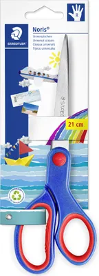 Produktbild von Bastelschere Noris 21 cm Packung mit 10 Stück