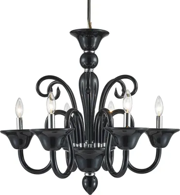 Produktbild von Kaheku Kronleuchter Camden schwarz 66 Ø 60h 1171002113