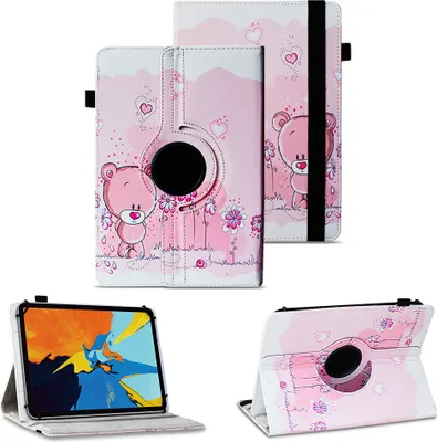 Produktbild von Schutzhülle für Oukitel OT8 OT9 OT11 OT12 Tablet Hülle Tasche 360 Grad DrehbarFarben:Motiv 1