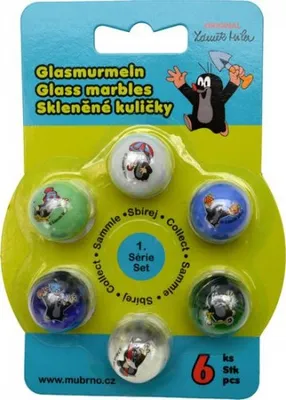 Obrázok produktu pre Krtko - Sada loptičiek, mix 6ks (Miler Zdenek)