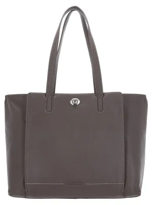 Productafbeelding van LEONHARD HEYDEN Leer shopper business tas met laptopvak Nizza Business Shopper 3 Fächer 7411 Olive / Taupe