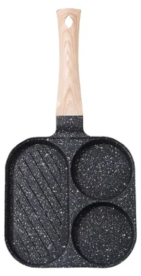 Immagine prodotto di Set di 3 padelle antiaderenti per una cucina versatile