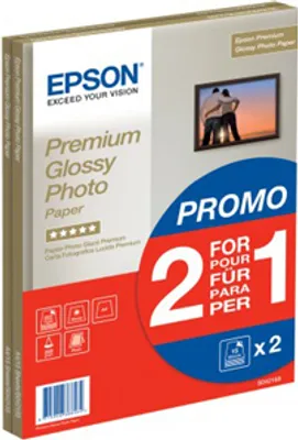 Produktbild von Epson Premium Glossy Photo Paper - A4 - 15 Blätter, Premium-Glanz, 255 g/m², A4, 15 Blätter, - SureColor SC-T7200D-PS - SureColor SC-T7200D - SureColor SC-T7200-PS - SureColor SC-T7200 -..., 1 Stück(e)