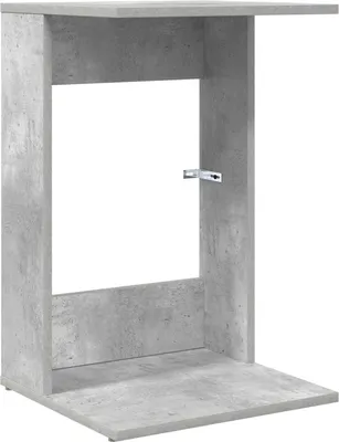 Obrázok produktu pre vidaXL Bočný stolík betónová sivá 40 x 38 x 62,5 cm materiál na báze dreva