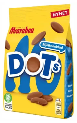 Produktbild von Marabou Dots Milchschokolade 120g