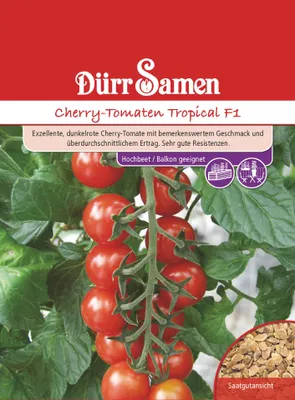 Artikelbild 1 von 'Kirschtomate Tropical F1' aus der Kategorie Kirschtomatensamen