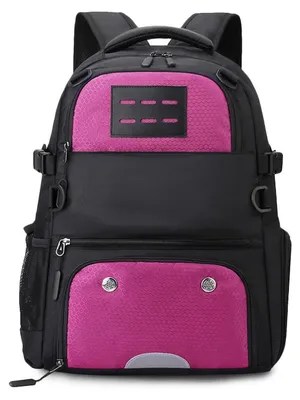 Produktbild von Sportrucksack mit Ballfach & Schuhfach, 15,6 Zoll Laptopfach, Rosenrot